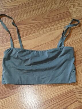 Lululemon Wunder Strappy Bra-Olive Green